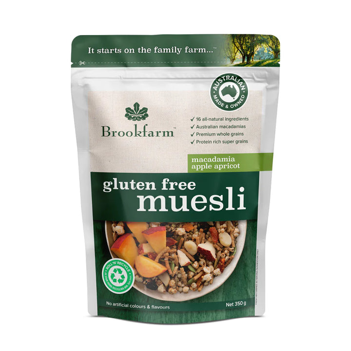 Brookfarm GF Apricot Muesli 350g