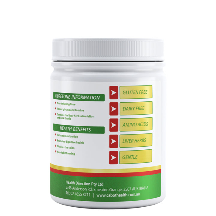 Cabot Health Fibretone Powder 200g Product Information