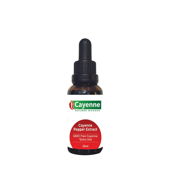 Cayenne Nature’s Wonder Cayenne Pepper Extract w dropper 30ml