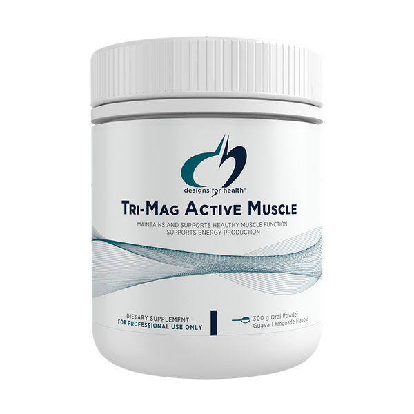 Designs For Health Tri-Mag Active Muscle Guava Lemonade Oral Powder