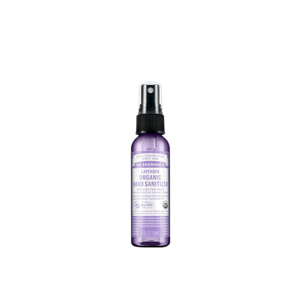 Dr Bronner Hand Sanitiser Spray Lavender 59ml