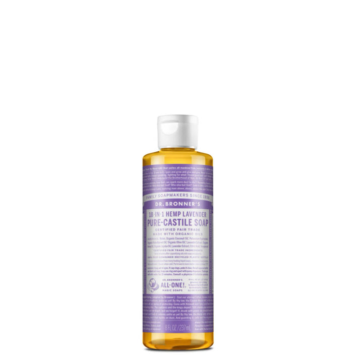 Dr Bronner's Pure Castile Liquid Soap Lavender 237ml