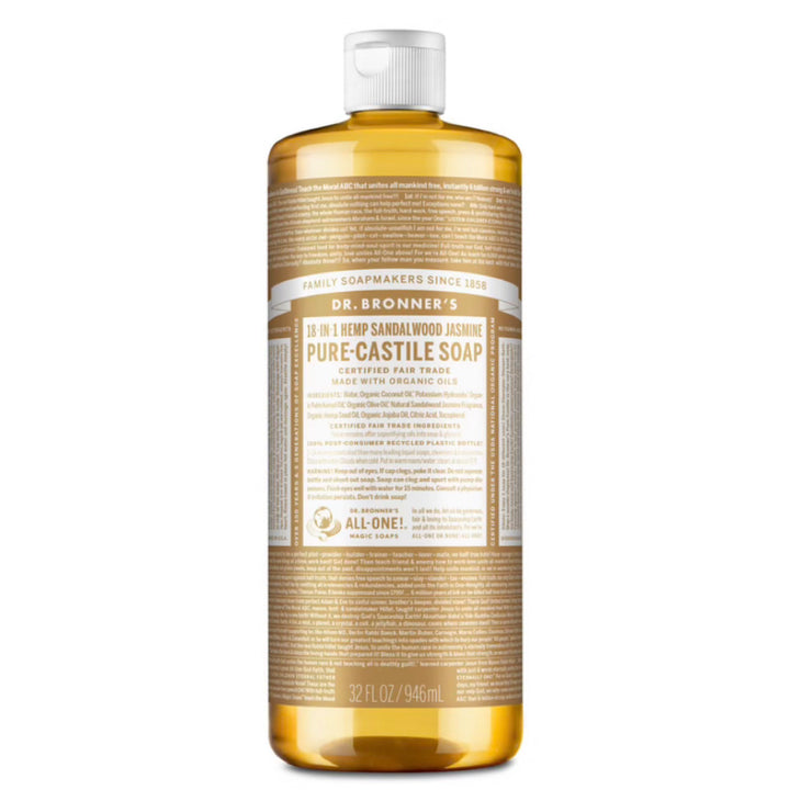Dr Bronner's Pure Castile Liquid Soap Sandalwood 946ml