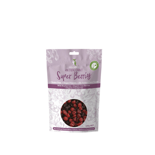 Dr Superfoods Dried Antioxidant Super Berries 125g