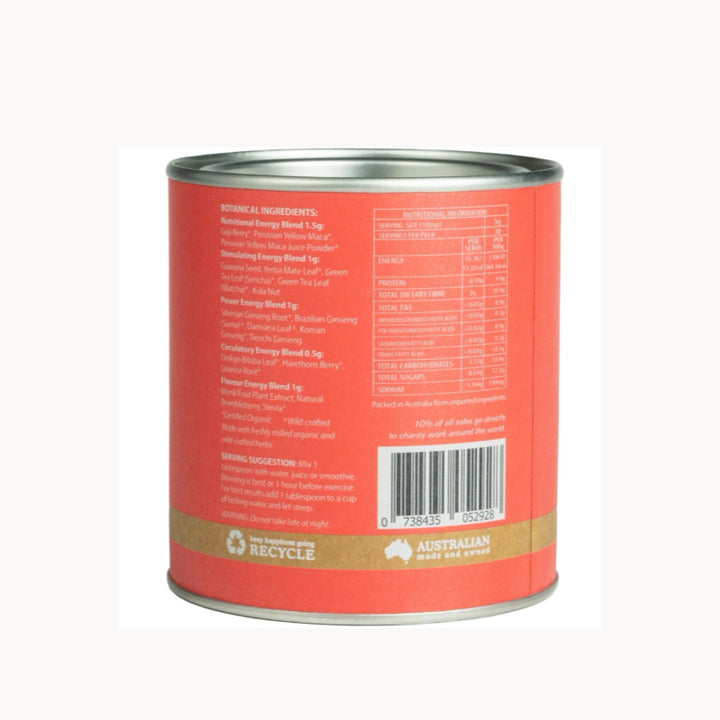 Eden Health Foods Energy Shot Pre-Workout Ingredients