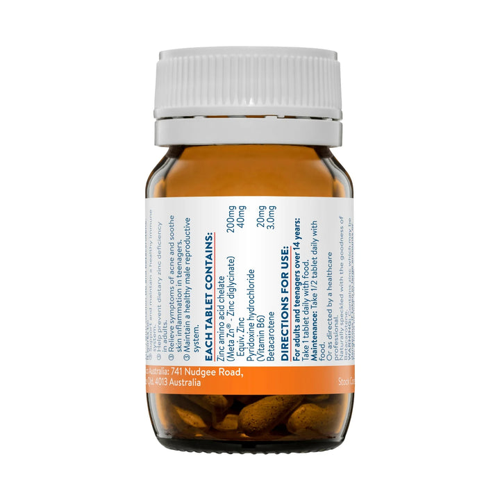 Ethical Nutrients Mega Zinc 40Mg Information