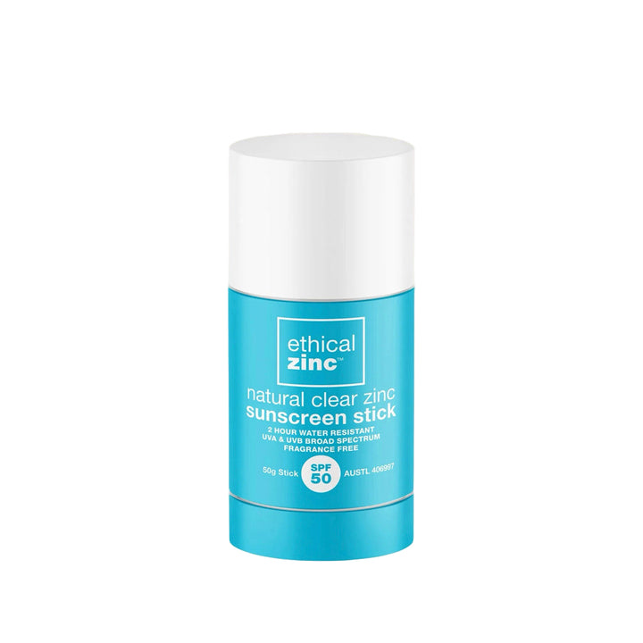 Ethical Zinc Sunscreen Stick SPF50 50g
