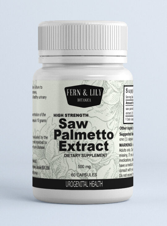 Fern & Lily Botanica Saw Palmetto Extract 500mg