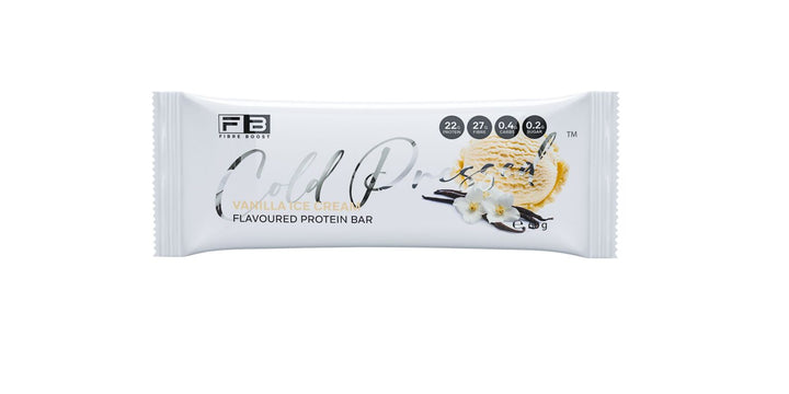 Fibre-Boost Cold Pressed Protein Bars Vanilla Ice Cream 60g bar