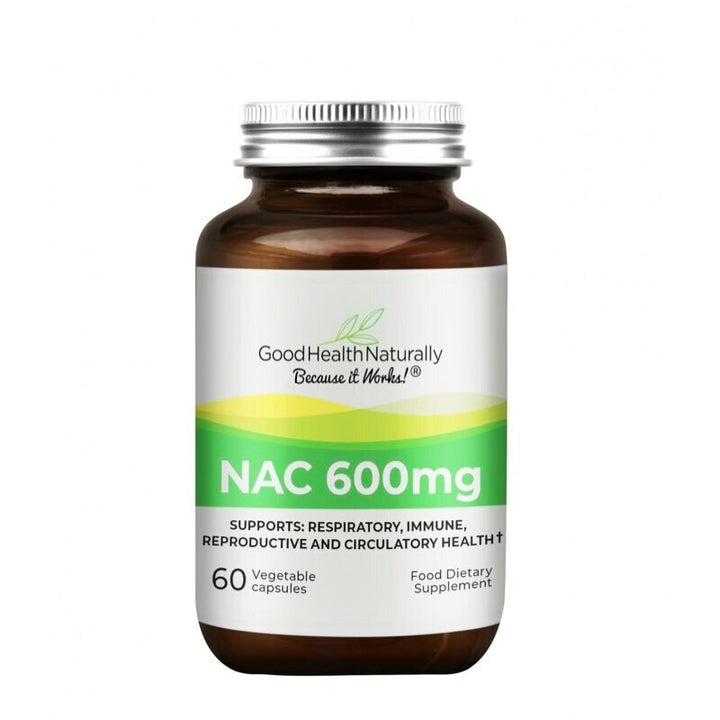 Good Health Naturally NAC 600mg 60 capsules