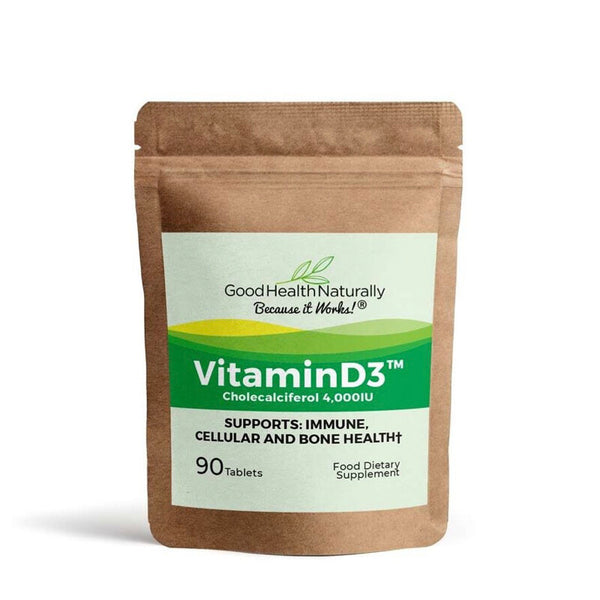 Good Health Naturally Vitamin D3 (4000IU) Refill Pouch 90 Tablets