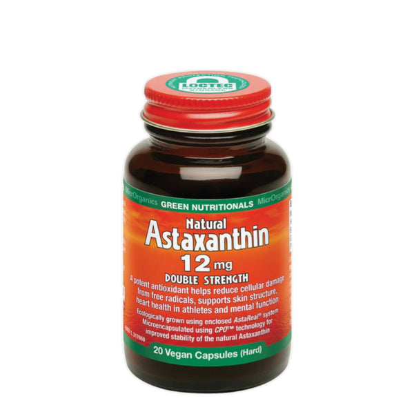 Green Nutritionals Astaxanthin 20 Capsules