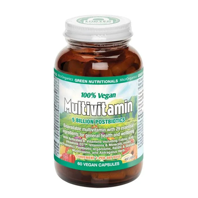 Green Nutritionals Vegan Multivitamin 60 Vegan Capsules