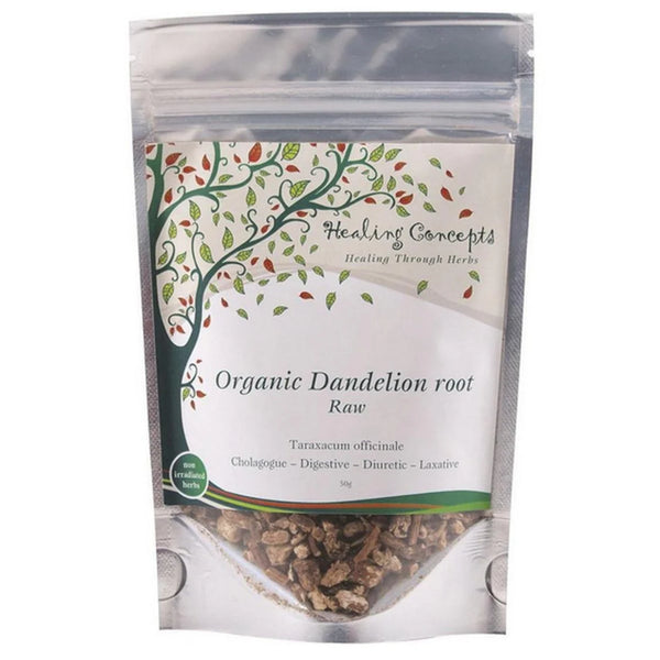 Healing Concepts Organic Dandelion Root Raw 50g