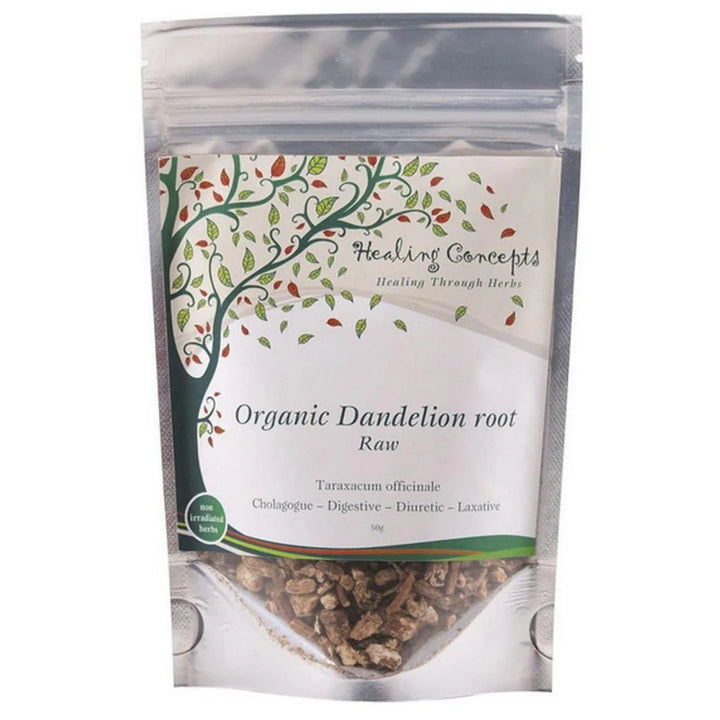 Healing Concepts Organic Dandelion Root Raw 50g