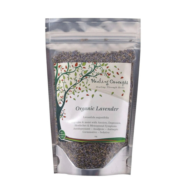 Healing Concepts Organic Lavender 50g