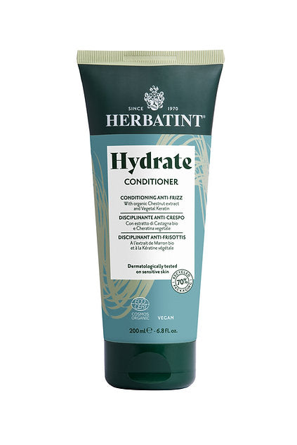 Herbatint Hydrate Conditioner tube on a white background