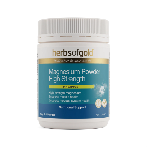 Herbs Of Gold Magnesium Powder High Strength