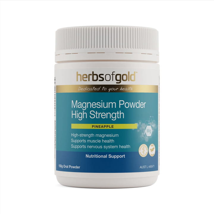 Herbs Of Gold Magnesium Powder High Strength
