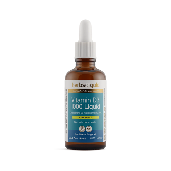 Herbs Of Gold Vitamin D3 Drop 1000IU