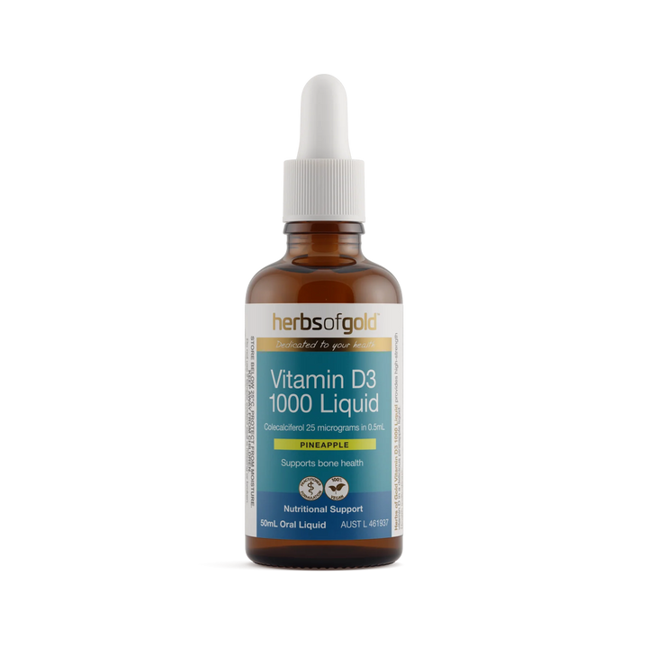 Herbs Of Gold Vitamin D3 Drop 1000IU