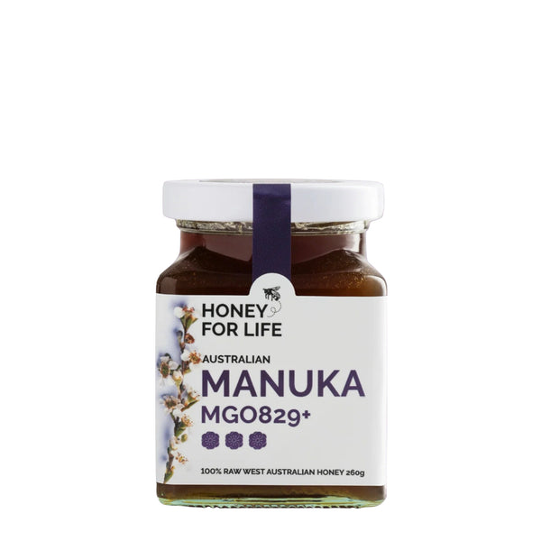 Honey For Life Australian Manuka MGO829+ 260g