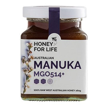 Honey for Life Australian Manuka MGO514+ Honey