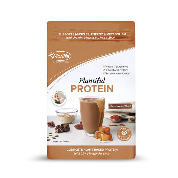 Morlife Plantiful Protein Caramel Swirl