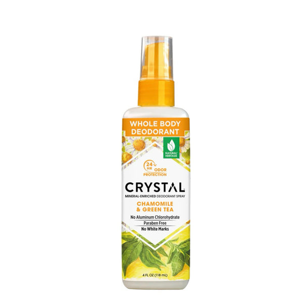 Crystal Deodorant Spray Chamomile & Green Tea