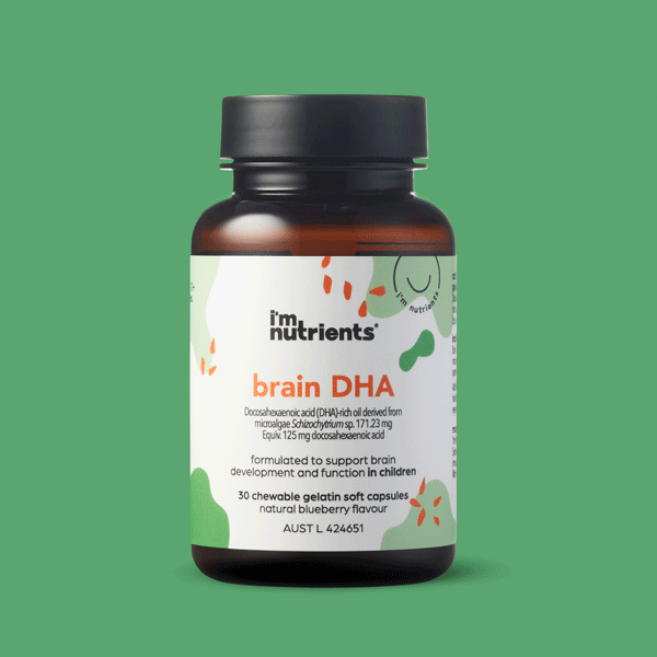 I'm Nutrients Brain DHA Kids Supplement