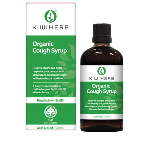 Kiwiherb Organic Cough Syrup 100ml