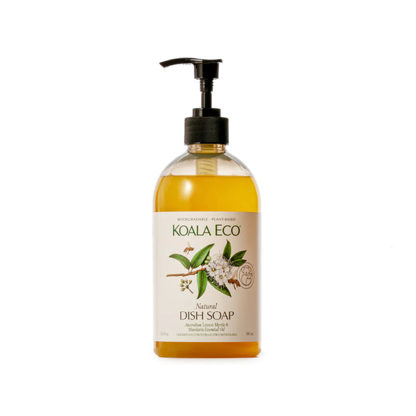 Koala Eco natural dish soap bottle on a white background