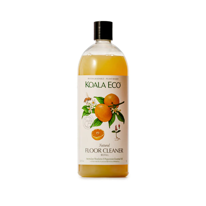 Koala Eco natural floor cleaner refill bottle on a white background