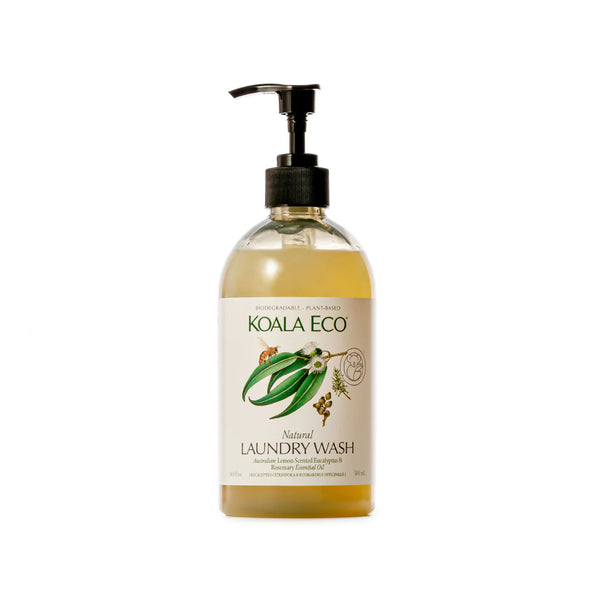Koala Eco laundry wash bottle on a white background