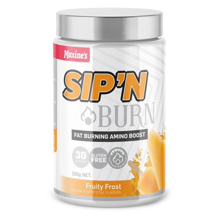 Maxine's Sip'N Burn Fat Burning Amino Boost Fruity Frost