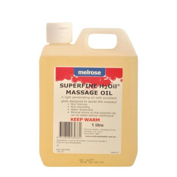 Melrose H2Oil Superfine Massage Oil 1L