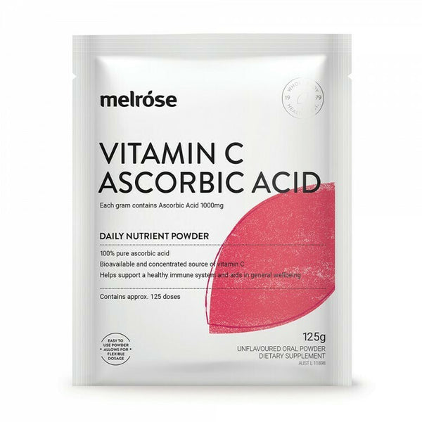 Melrose Vitamin C Powder - Ascorbic Acid 125g