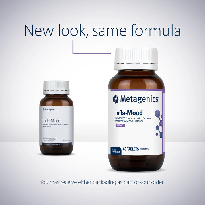  Metagenics Infla-mood Old & New Label