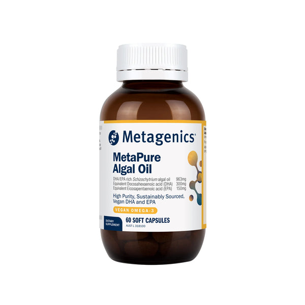 Metagenics MetaPure Algal Oil 60 Capsules
