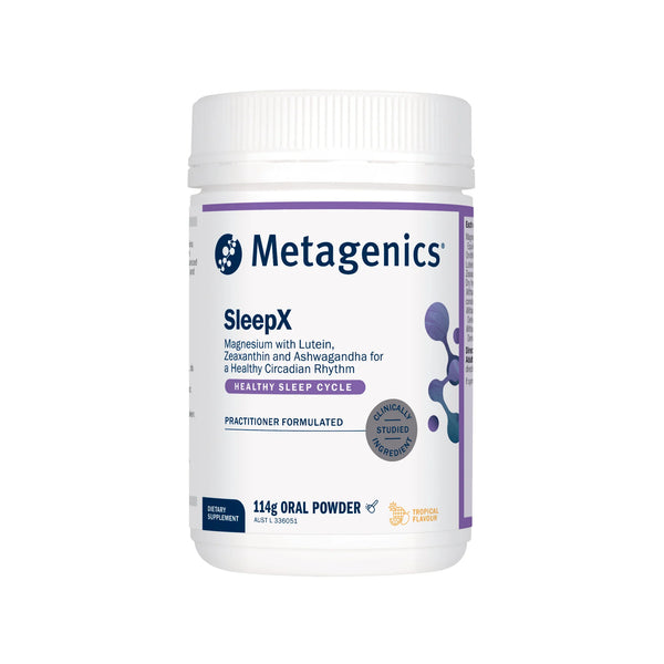 Metagenics SleepX Powder 114g Tropical
