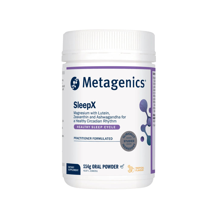 Metagenics SleepX Powder 114g Tropical