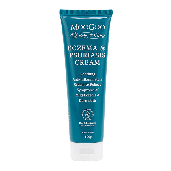 Moogoo BABY Eczema &amp; Psoriasis Cream 120g AUSTL 335464 120g