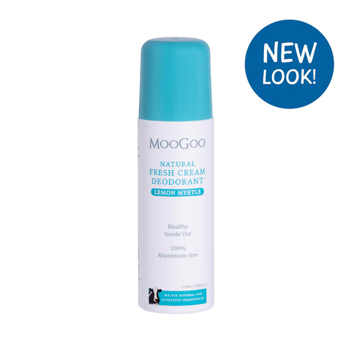 Moogoo Fresh Cream Deodorant Lemon Myrtle 115ml
