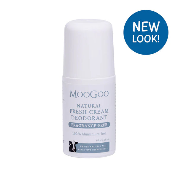 Moogoo Fresh Cream Deodorant Sensitive Fragance-Free 60g