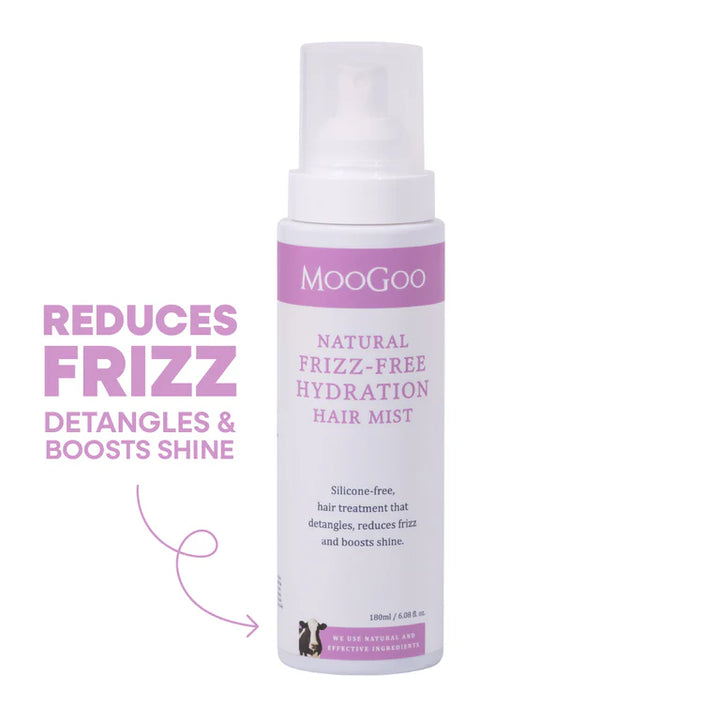 Moogoo Natural Frizz-Free Hydration Mist 180ml