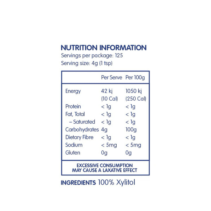 Naturally Sweet Xylitol Birch 500g