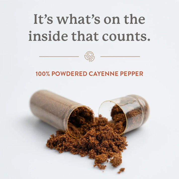 Nature's Sunshine Capsicum (Cyenne Pepper) Inside