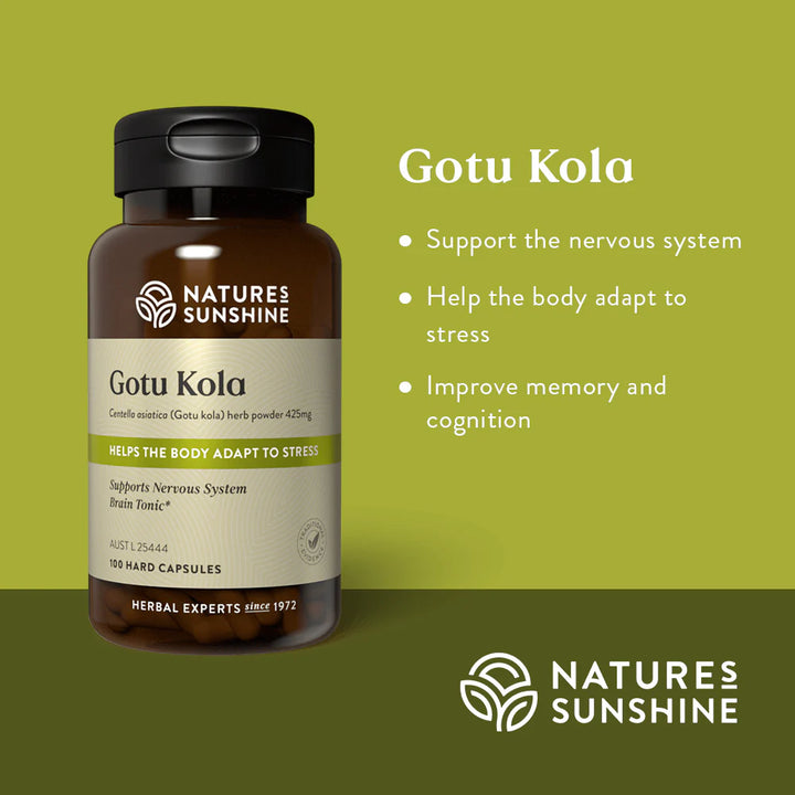Nature's Sunshine Gotu Kola Benefits