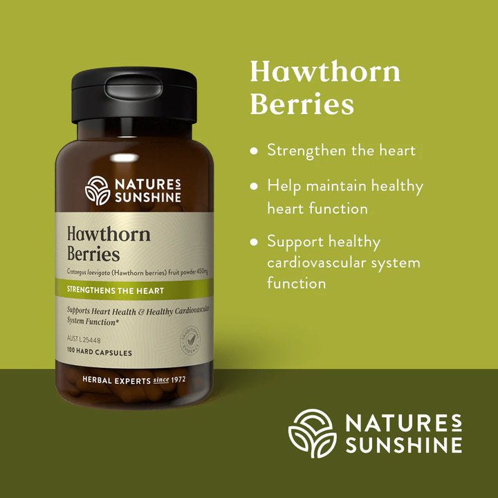 Nature's Sunshine Hawthorn Berries Benefits