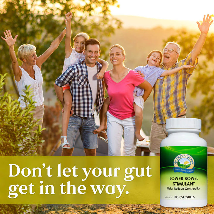 Nature's Sunshine Lower Bowel Stimulant Happy Family